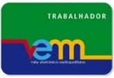 EMISSÃO DO VEM TRABALHO